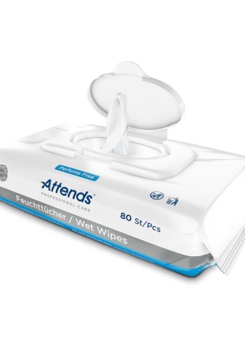 Attends Care wet wipes (80 Stuks)