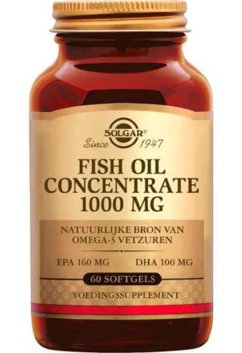Solgar Fish Oil Concentrate 1000 mg 60 softgels