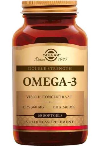Solgar Omega-3 Double Strength 60 softgels