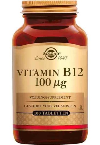 Solgar Vitamin B-12 100 mcg 100 tabletten
