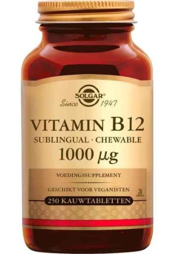 Solgar Vitamin B-12 1000 mcg 250 tabletten