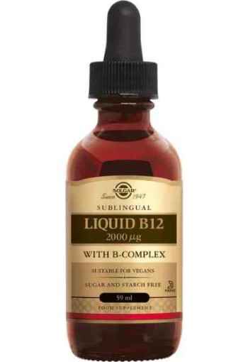 Solgar Liquid B-12 2000 mcg 59 ML