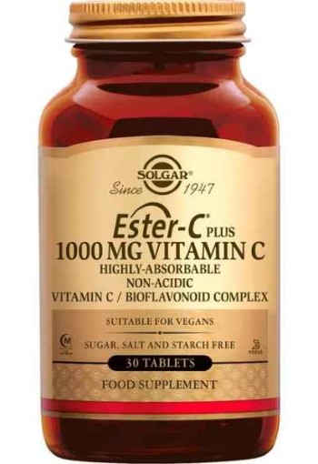 Solgar Ester-C Plus 1000 mg Vitamin C 30 tabletten