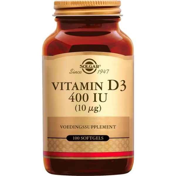 Solgar Vitamin D-3 400 IU 10 mcg 100 softgels