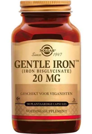 Solgar Gentle Iron 20 mg 90 capsules