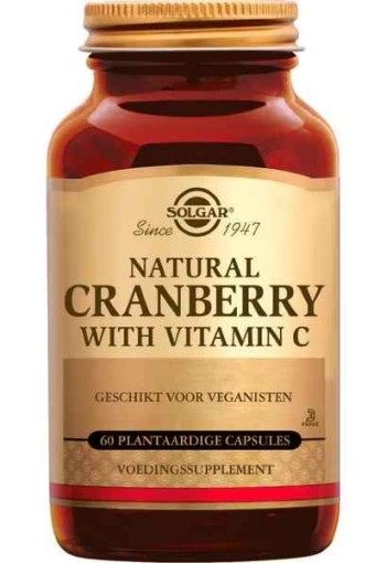 Solgar Cranberry with Vitamin C 60 capsules
