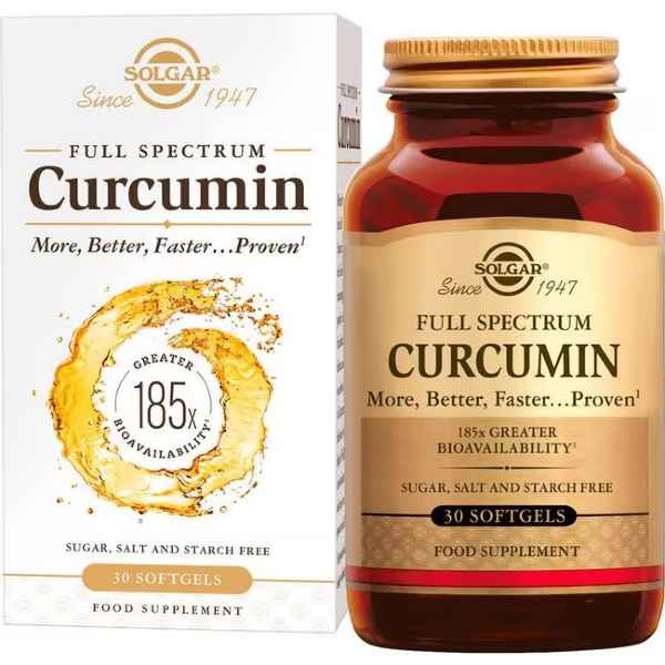 Solgar Full Spectrum Curcumin 30 softgels