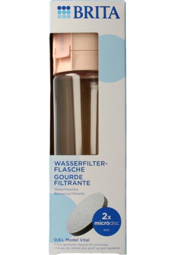 Brita Waterfles vital apricot (1 Stuks)