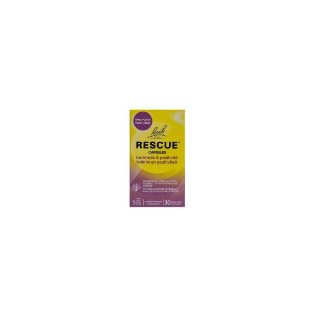 Bach Rescue Rescue balans & positiviteit (30 Capsules)