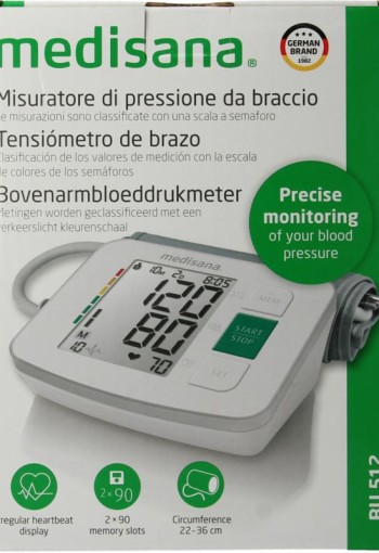 Medisana Bloeddrukmeter bovenarm BU512 (1 Stuks)