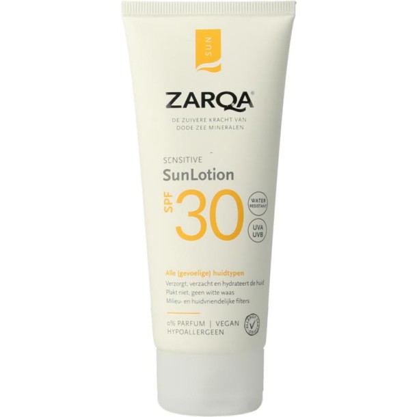 Zarqa Sun lotion sensitive SPF30 (100 Milliliter)