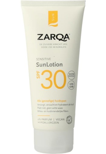 Zarqa Sun lotion sensitive SPF30 (100 Milliliter)