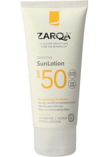 Zarqa Sun lotion sensitive SPF50 (50 Milliliter)