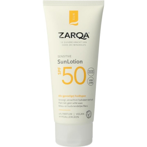 Zarqa Sun lotion sensitive SPF50 (100 Milliliter)
