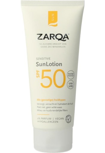 Zarqa Sun lotion sensitive SPF50 (100 Milliliter)