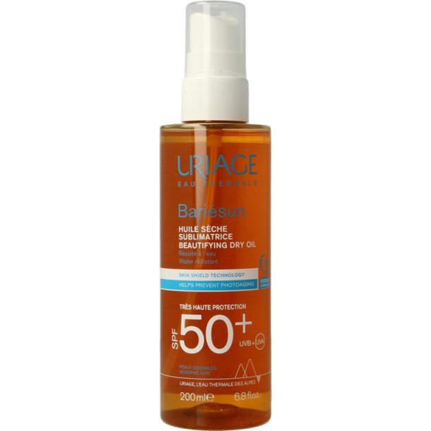 Uriage Bariesun SPF50+ olie (200 Milliliter)
