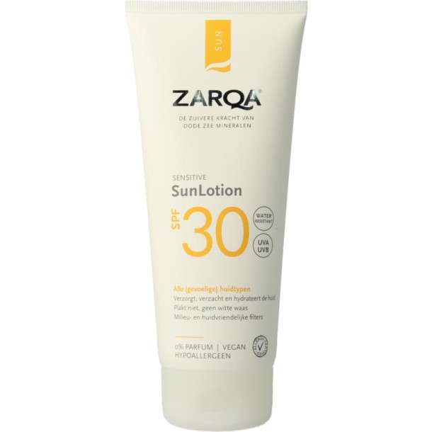 Zarqa Sun lotion sensitive SPF30 (200 Milliliter)