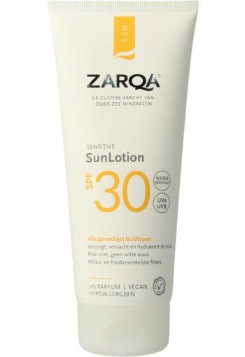Zarqa Sun lotion sensitive SPF30 (200 Milliliter)