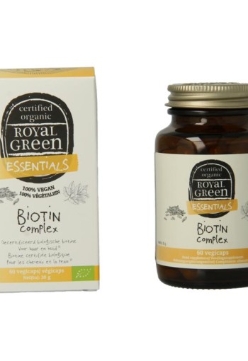 Royal Green Biotine complex bio (60 Vegetarische capsules)