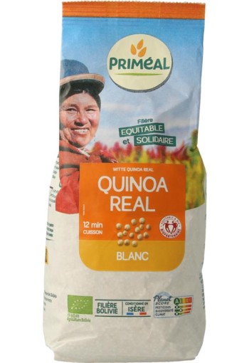 Primeal Quinoa real wit bio (500 Gram)