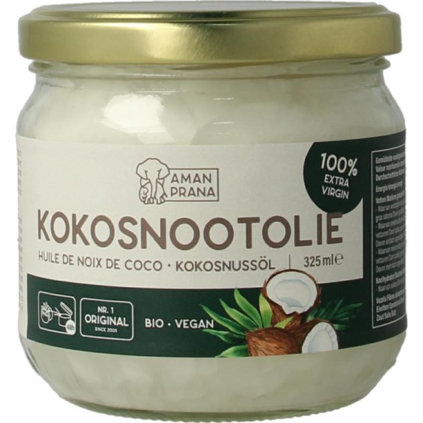 Amanprana Kokosnootolie bio (325 Milliliter)