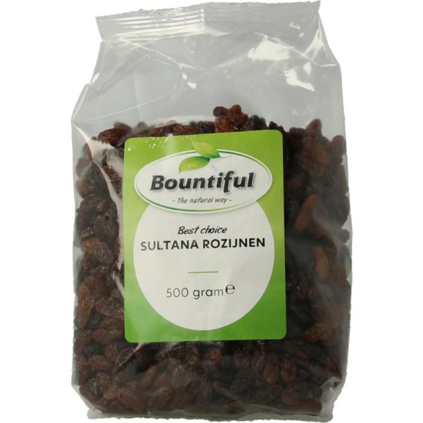 Bountiful Sultana rozijnen (500 Gram)