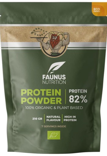 Faunus Nutrition Proteine gefermenteerd naturel bio (210 Gram)