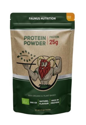 Faunus Nutrition Proteine gefermenteerd naturel bio (900 Gram)