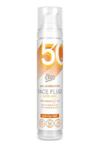 Etos Anti-Age Gezichtszonnebrand SPF50 Gevoelige Huid