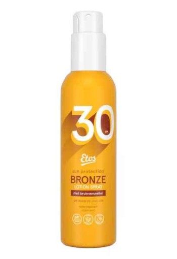 Etos Zonnebrand Spray Met Bronzer SPF30 200 ML