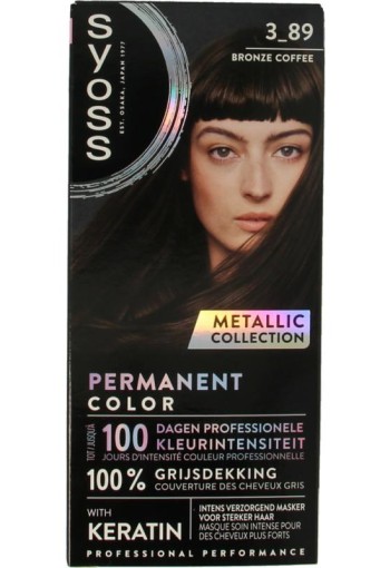 Syoss Metallics 3-89 bronze coffee (1 set)