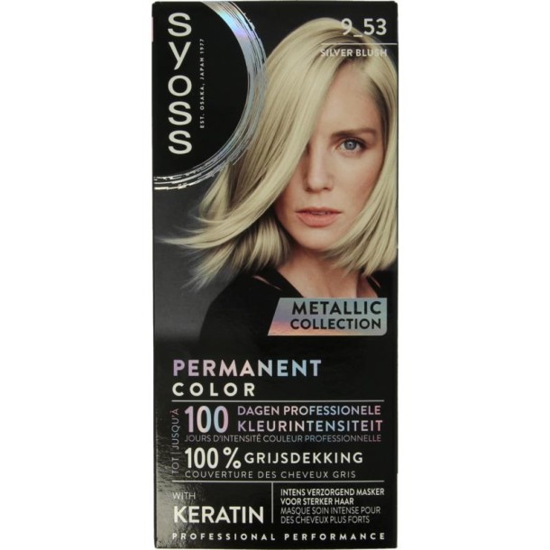 Syoss Metallics 9-53 silver blush (1 set)