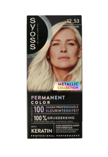 Syoss Metallics 12-53 platinum pearl (1 Set)