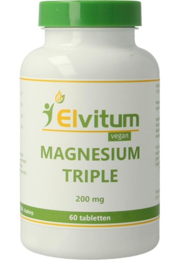 Elvitum Magnesium triple 200mg (60 Tabletten)