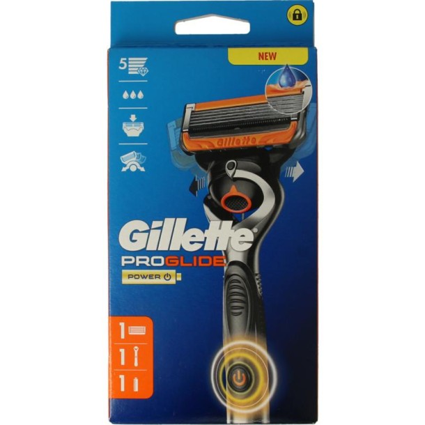 Gillette Proglide power razor (1 Stuks)