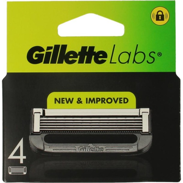 Gillette Labs blades (4 Stuks)