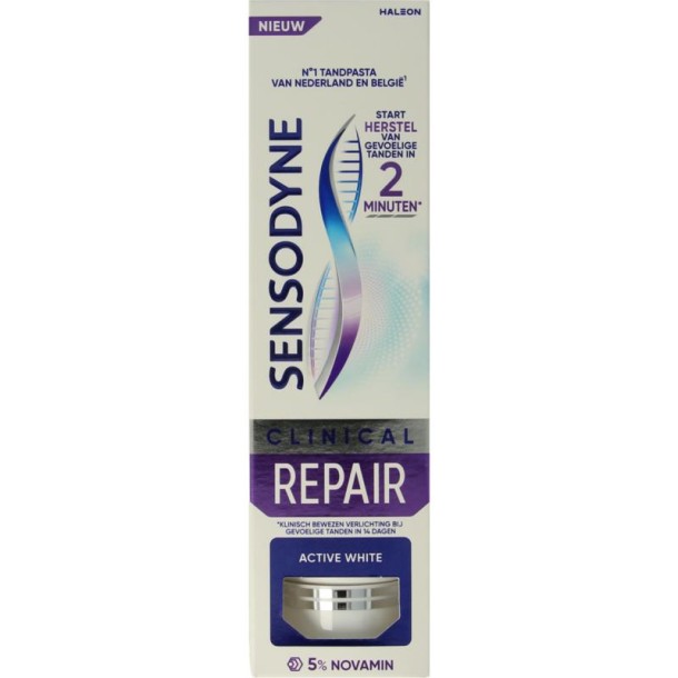 Sensodyne Tandpasta clinical repair active white 75 Milliliter