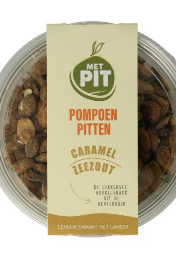 Met Pit Pompoenpitten caramel zeezout (150 Gram)