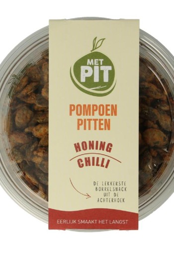 Met Pit Pompoenpitten honing chili (150 Gram)