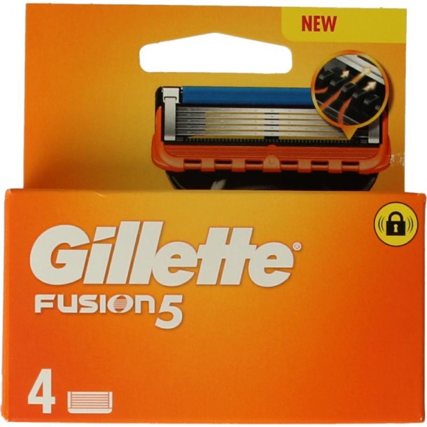 Gillette Fusion manual blades (4 Stuks)