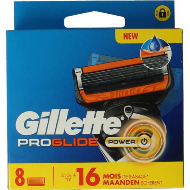 Gillette Proglide power blades (8 Stuks)