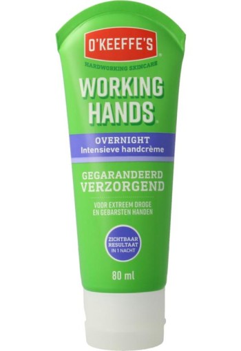 O Keeffe S Working hands overnight (80 Milliliter)