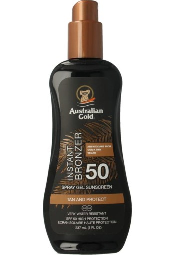 Australian Gold Spray gel bronzer SPF50 (237 Milliliter)