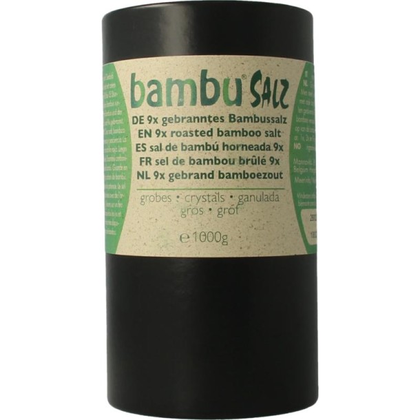 Bambu Salz Bamboezout grof 9x gebrand (1 Kilogram)