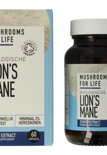 Mushrooms F Life Lion's mane bio (60 Capsules)