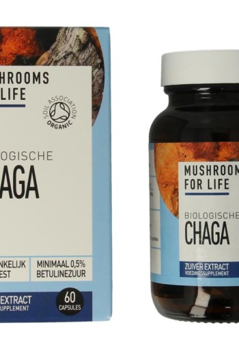 Mushrooms F Life Chaga bio (60 Capsules)