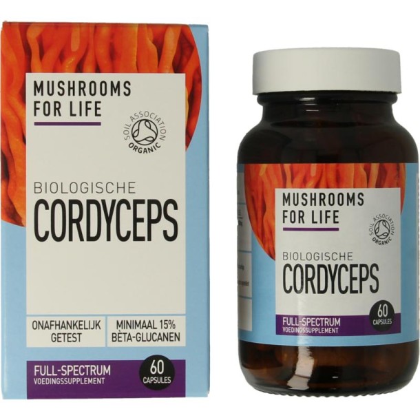 Mushrooms F Life Cordyceps bio (60 Capsules)