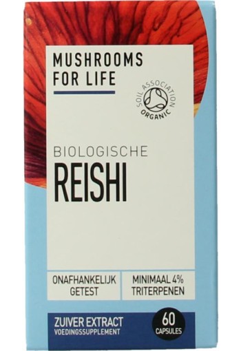 Mushrooms F Life Reishi bio (60 Capsules)