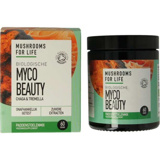 Mushrooms F Life Myco beauty poeder bio (60 Gram)