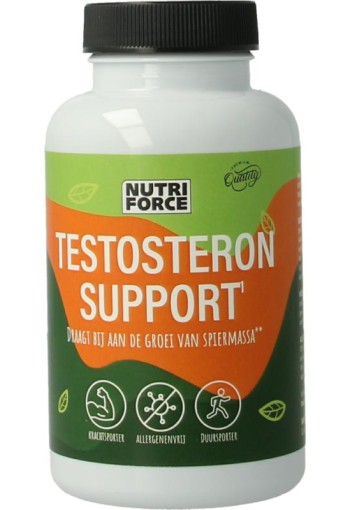 Nutriforce Testosteron support (60 Vegetarische capsules)